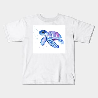 Sea Turtle Children art Kids T-Shirt